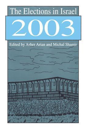 Elections in Israel 2003