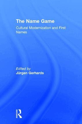 Jurgen Gerhards - Name Game, Inbunden