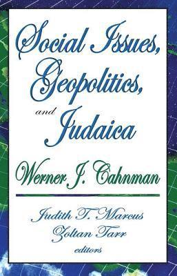 Social Issues, Geopolitics, and Judaica 1