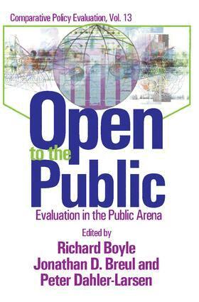 Jonathan D. Breul, Richard Boyle, Jonathan D. Breul, Peter Dahler-Larsen - Open to the Public, Inbunden