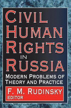 bokomslag Civil Human Rights in Russia