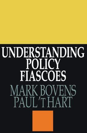 Paul 't Hart - Understanding Policy Fiascoes, Häftad