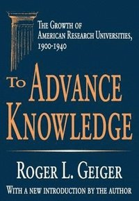 bokomslag To Advance Knowledge