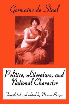 Politics, Literature and National Character 1