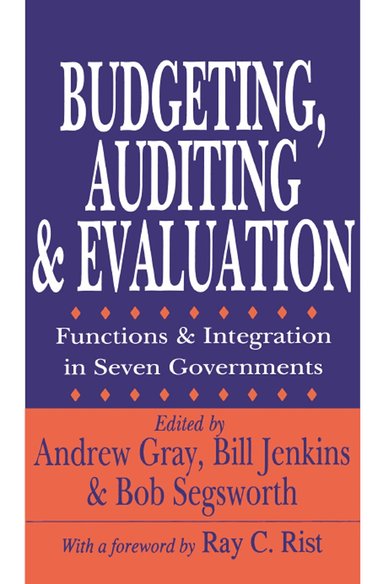 Andrew Gray, Andrew Gray, Bill Jenkins, Bob Segsworth - Budgeting, Auditing, and Evaluation, Häftad