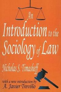 bokomslag An Introduction to the Sociology of Law