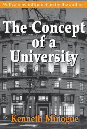 Kenneth Minogue, Kenneth Minogue - Concept of a University, Häftad