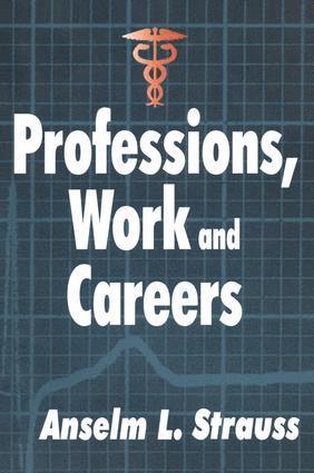 bokomslag Professions, Work and Careers