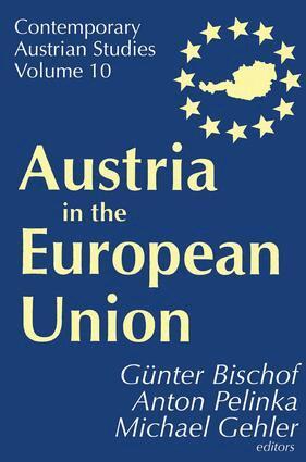 Anton Pelinka - Austria in the European Union, Häftad