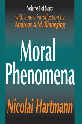 bokomslag Moral Phenomena