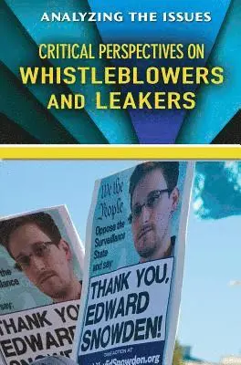 Rita Santos - Critical Perspectives on Whistleblowers and Leakers, Inbunden. Tillgänglighet: Lägg i varukorg