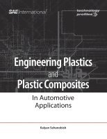 Engineering Plastics and Plastic Composites in Automotive Applications