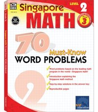 bokomslag 70 Must-Know Word Problems, Grade 3: Volume 1