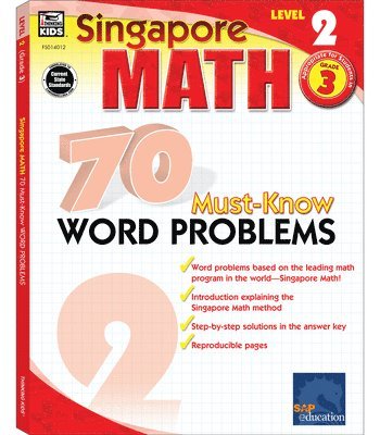 70 Must-Know Word Problems, Grade 3: Volume 1 1