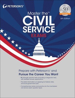 Peterson's, Peterson'S - Master the Civil Service Exams, Häftad