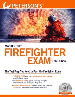 Peterson's - Master the Firefighter Exam, Häftad