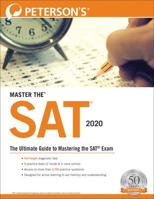 Peterson's - Master the SAT 2020, Häftad