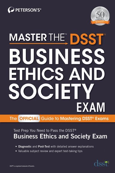 bokomslag Master the DSST Business Ethics & Society Exam