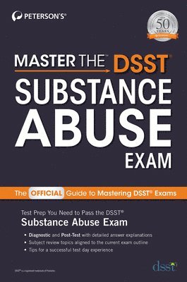 Peterson's, Peterson'S - Master the DSST Substance Abuse Exam, Häftad
