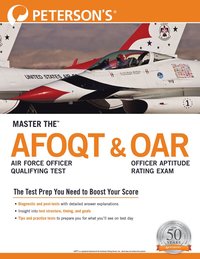 bokomslag Master the? Air Force Officer Qualifying Test (AFOQT) & Officer Aptitude Rating Exam (OAR)