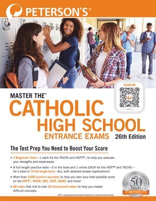 Peterson's, Peterson'S - Master the™ Catholic High Schools Entrance Exams, Häftad