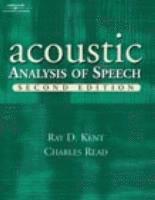 Acoustic Analysis of Speech