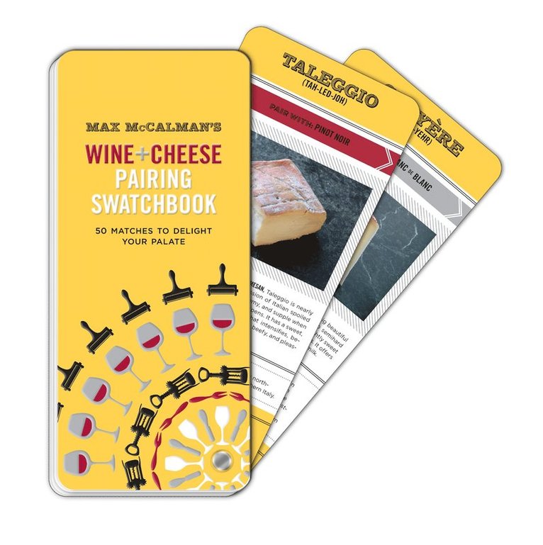 Max McCalman - Max McCalman's Wine and Cheese Pairing Swatchbook, Häftad