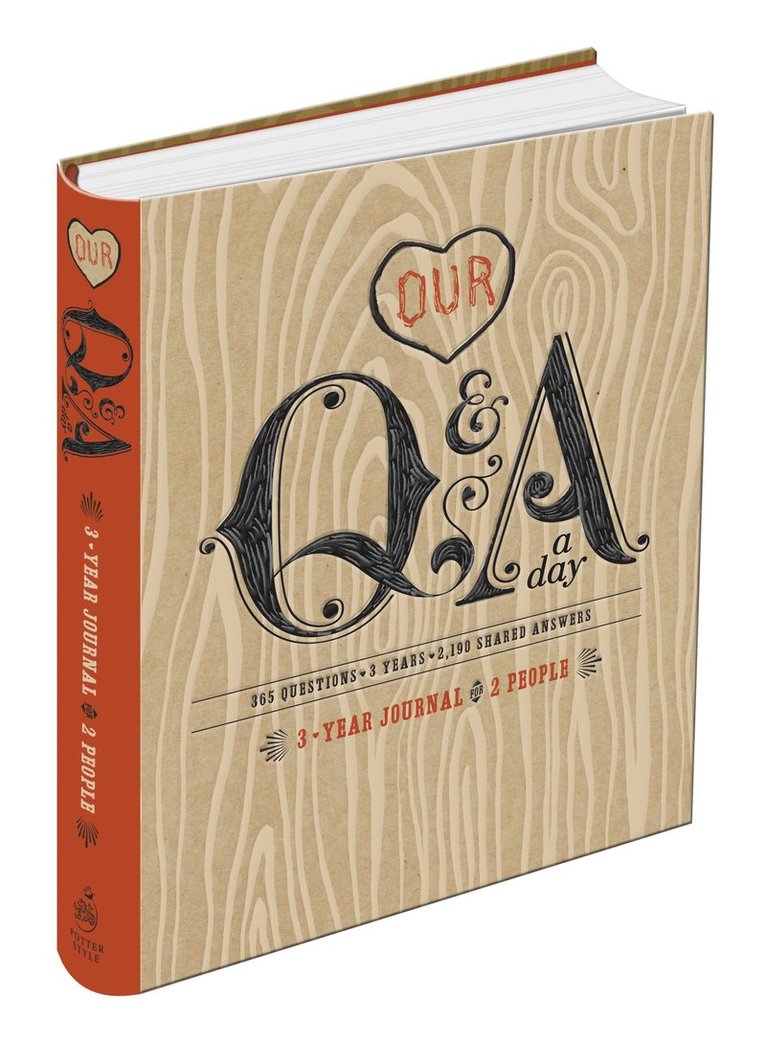 Potter Gift - Our Q&A a Day, Inbunden