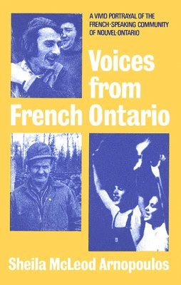 bokomslag Voices from French Ontario