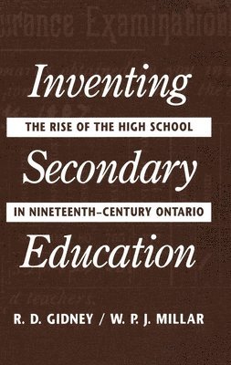 Inventing Secondary Education 1