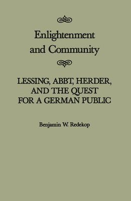 Enlightenment and Community