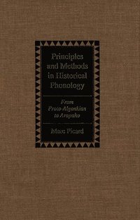 bokomslag Principles and Methods in Historical Phonology
