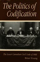 Brian Young - Politics of Codification, Inbunden