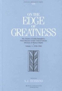 bokomslag On the Edge of Greatness, Volume IV: Volume 13