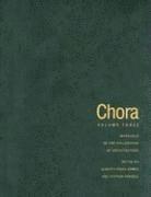 Chora 3: Volume 3 1