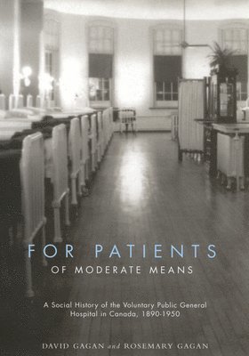 For Patients of Moderate Means: Volume 13 1