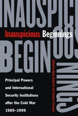 Onnig Beylerian, Jacques Lévesque - Inauspicious Beginnings, Inbunden