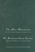 bokomslag The Blue Mountains and Other Gaelic Stories from Cape Breton