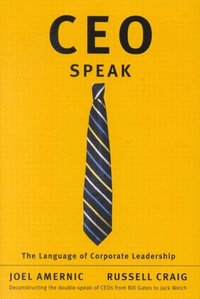 bokomslag CEO-Speak