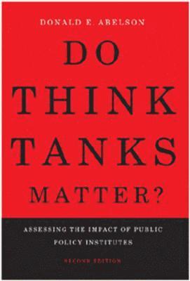 Do Think Tanks Matter? 1
