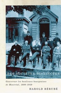 bokomslag Des societes distinctes: Volume 26
