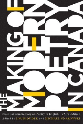 bokomslag Making of Modern Poetry in Canada