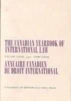bokomslag Canadian Yearbook of International Law, Vol. 28, 1990