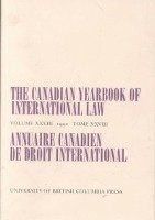 bokomslag The Canadian Yearbook of International Law, Vol. 28, 1990