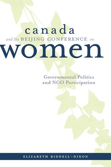 bokomslag Canada and the Beijing Conference on Women