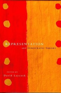 bokomslag Representation and Democratic Theory