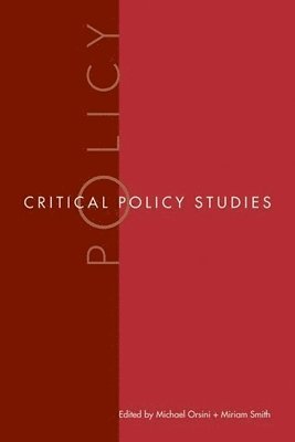 Critical Policy Studies 1