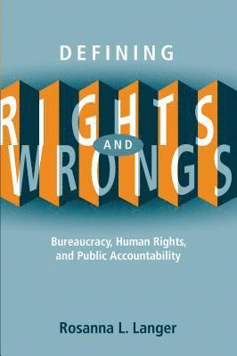 Defining Rights and Wrongs 1