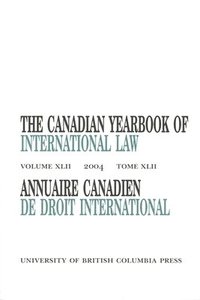 bokomslag The Canadian Yearbook of International Law, Vol. 43, 2005