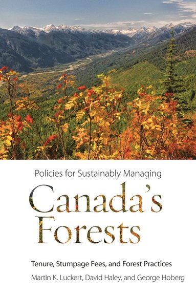 bokomslag Policies for Sustainably Managing Canada's Forests